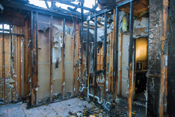 Professional Fire Damage Assessment technician working in Ferndale, PA